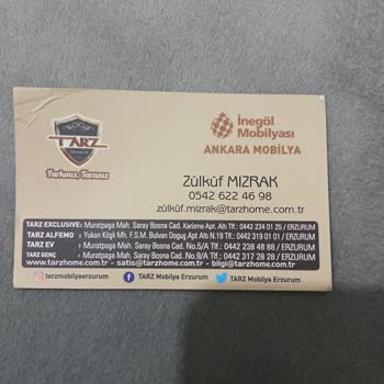 Tarz Mobilya (Erzurum) Tarz Mobilya Sıkıntı
