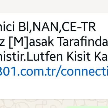 Finans Kuruluşları Adıyla Dolandırıcılık&nbsp;Hattıma Gelen Şüpheli SMS