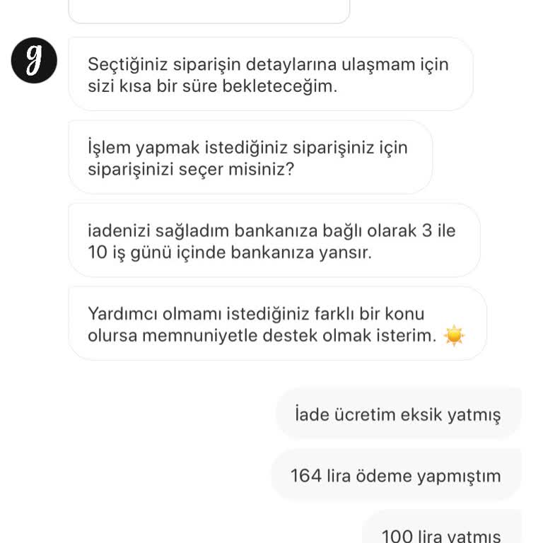 Gardrops İade Bedelini Alıcıdan Kesiyor
