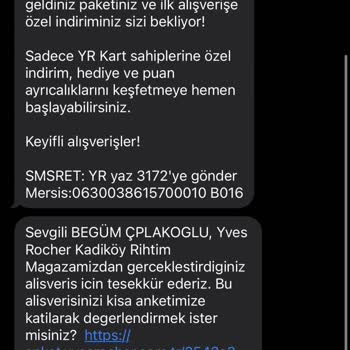Yves Rocher Yüz Yıkama Jeli Cildimde Alerji Yaptı