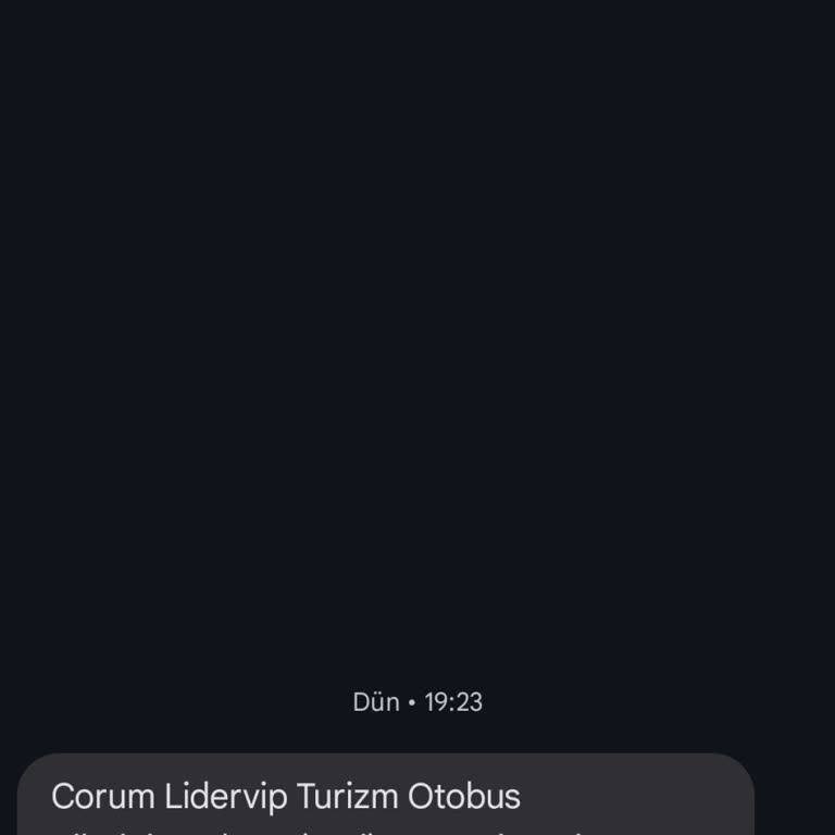 Obilet Çorum Lider Vip Turizmle Yolculuk Etmeyin 1,5 Saat Geç Kalktı