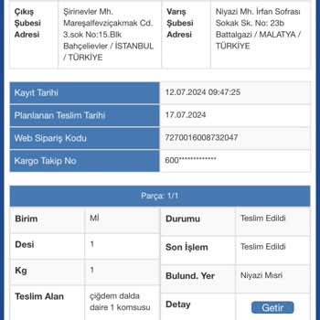 Sürat Kargo Kafasına Göre Kargo Veriyor