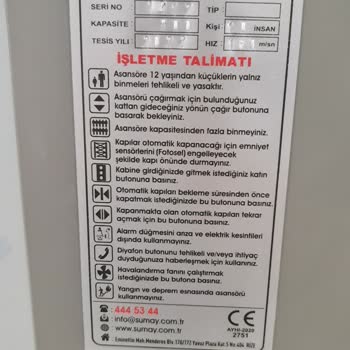 Sumay Asansör Yeni Tozkoparan Konutları 2. Etap
