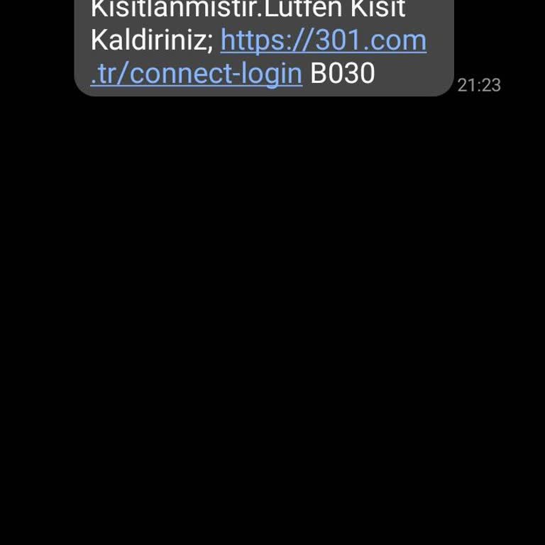 Binance TR Hesabından SMS Alma