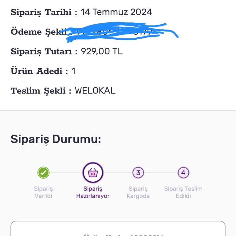 Gratis Hazırlama Aşamasında Bekletiliyor Kargolanma Di