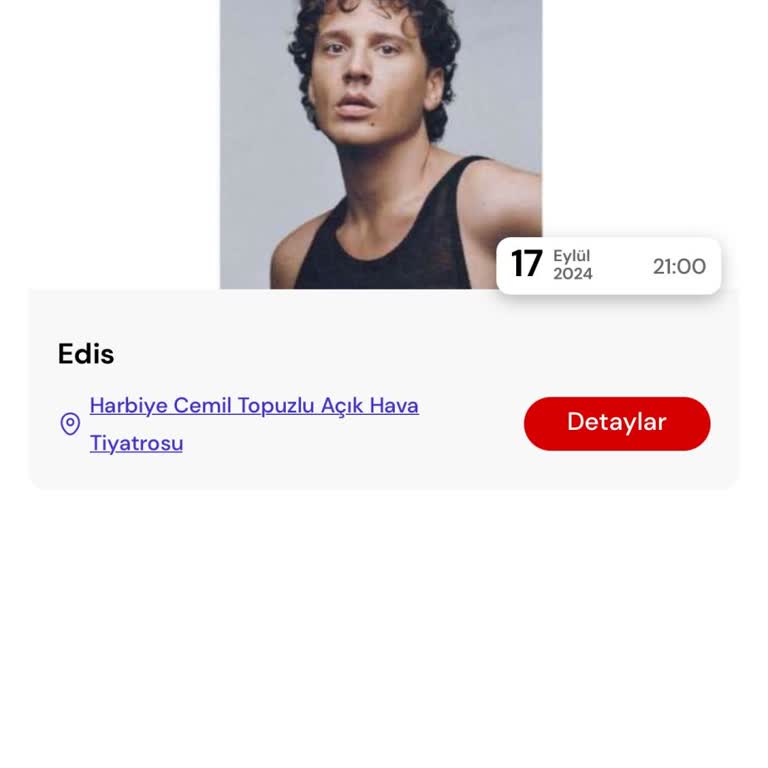 Passo Konser Bileti Değişikliği