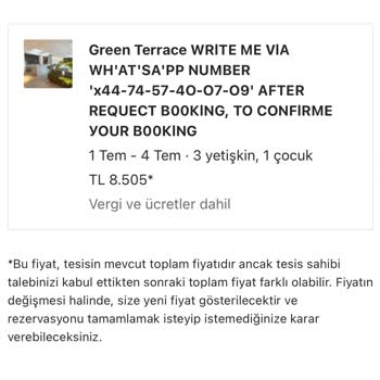 Booking.com'da Yaşanan Rezervasyon Sorunu Ve Ücret İadesi Talebi