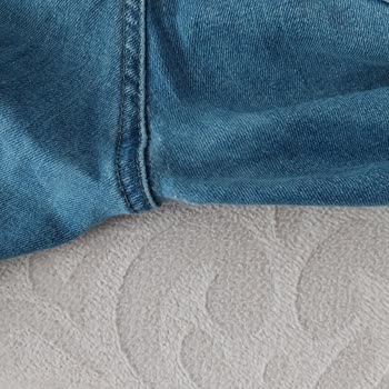 Mavi Pantolon Kalitesiz