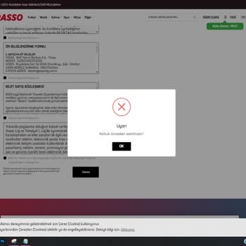 Passolig Beşiktaş Kombine Sepetimdeki Biletin Başkasına Satılması