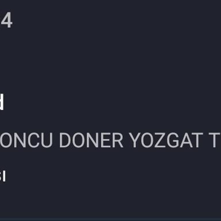 Öncü Dürüm Sorgun Belediye Meydanı Şubesi