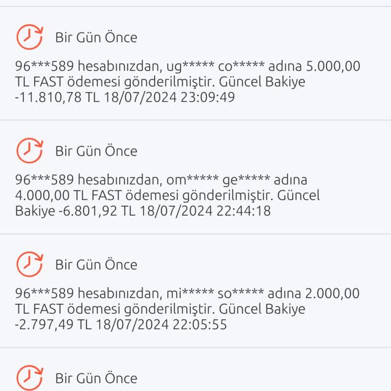 Yapı Kredi Bankası Habersiz Para Transferleri