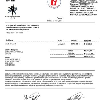 Yunus Paketleme Acentası Y**** Y******* Sabun Acentesi Paramı Kaptırdım