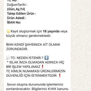 Evde Ekişi Paketleme Kişisel Bilgilerimin İzinsiz Kullanımı Hakkında Şikayet