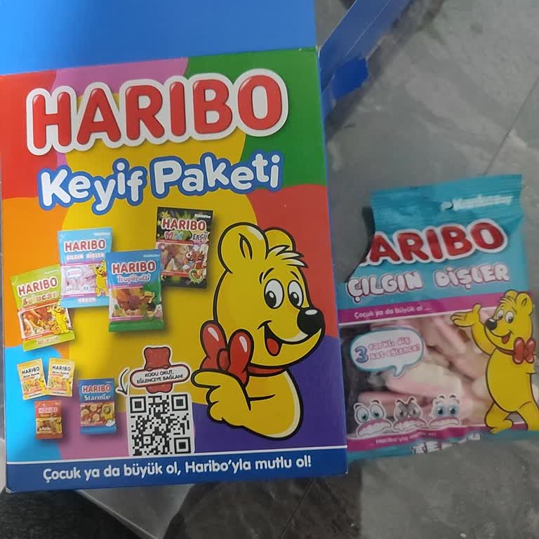 Haribo Çılgın Dişler Plastik Tadı Geliyor