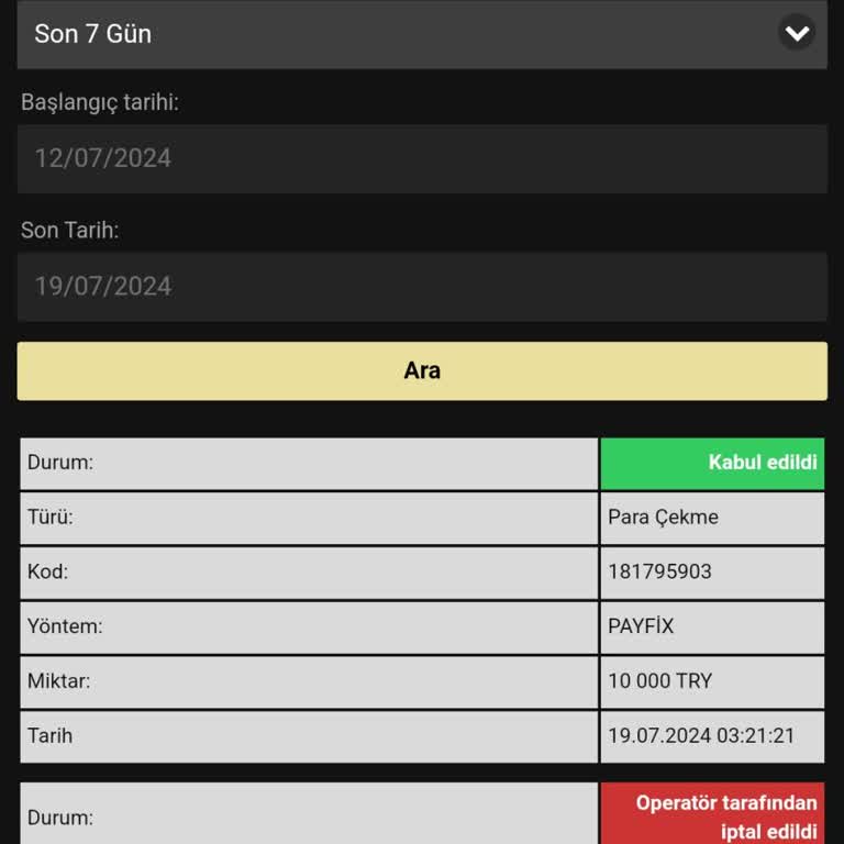 Cratos Royal Bet İade İşlemleri Üzerine Şikayet