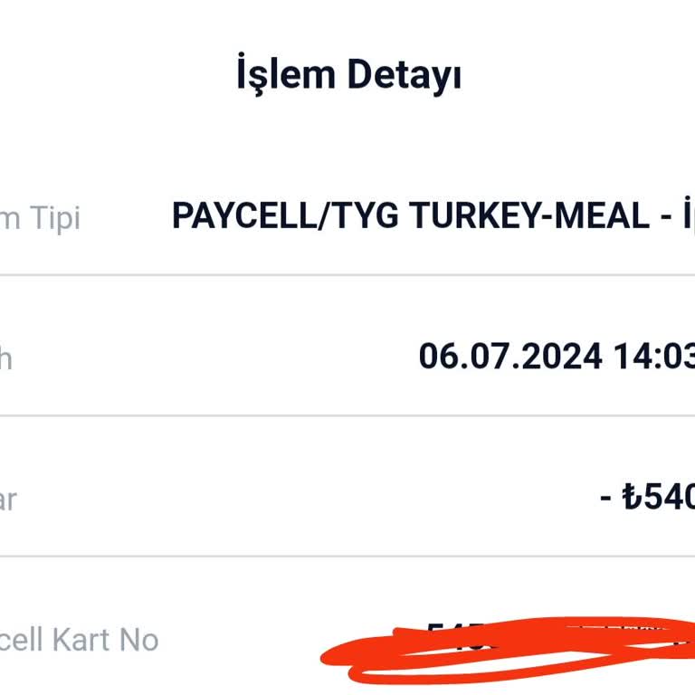 Paycell Geri Ödeme Yapmadı
