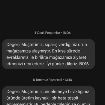 Deichmann Üretim Hatası Kabul Etmiyor