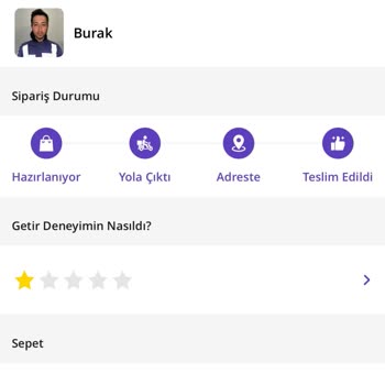 Getir Büyük Bozuk Ürün Getirip İadesini Yapmıyor