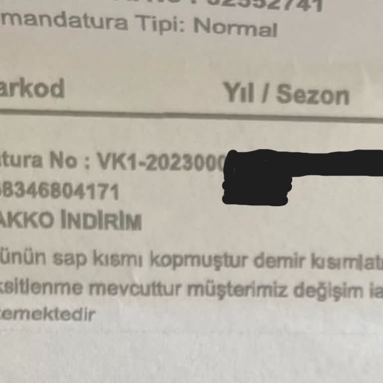 Vakko Çanta 3 Ay Da Fermuar Oksitlenmesi