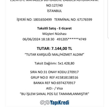 Vivense Ürünün İadesinde Haksız Kesinti Yapmak İstiyor