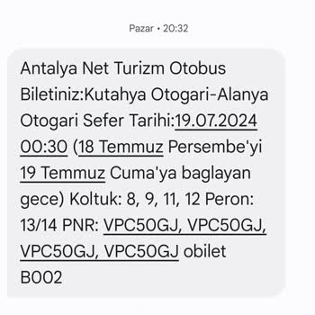 "Antalya Net" Otobüs Firması