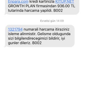 Enpara Kıtup.net Hesabımdan Para Çekti