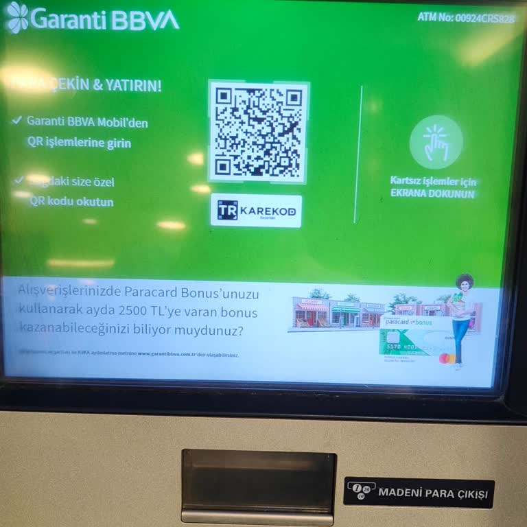 Garanti Bankası ATM Paraya El Koyma