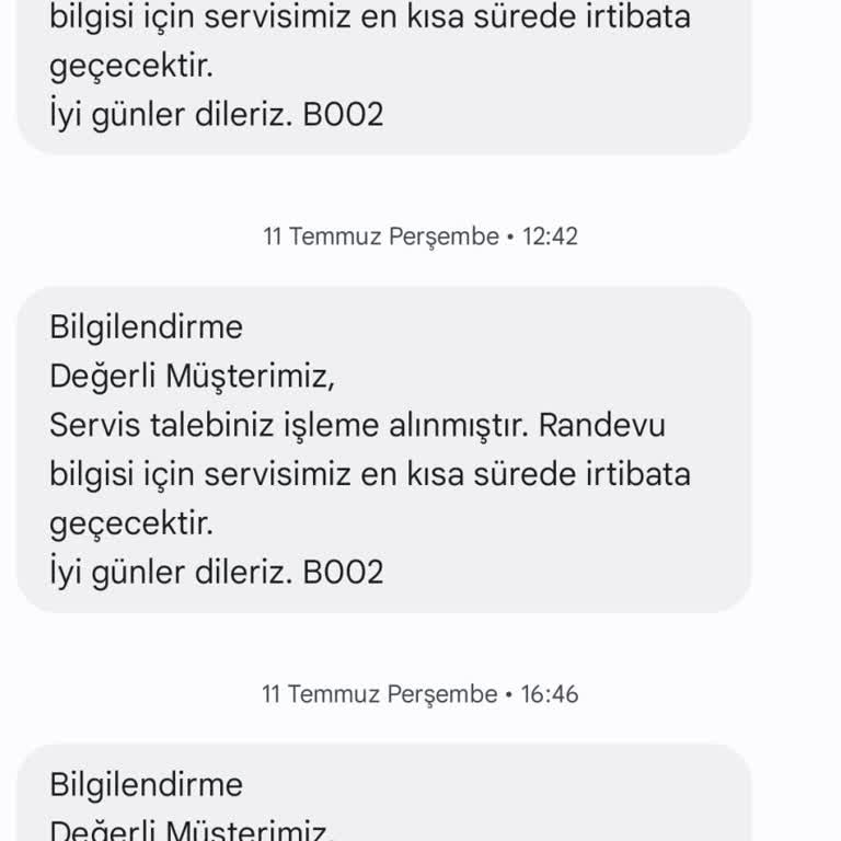 Daikin Klima Servis Umursamazlığı