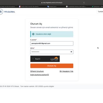 VFS Global Randevu Alamıyorum... Uçak Biletlerim Yandı...