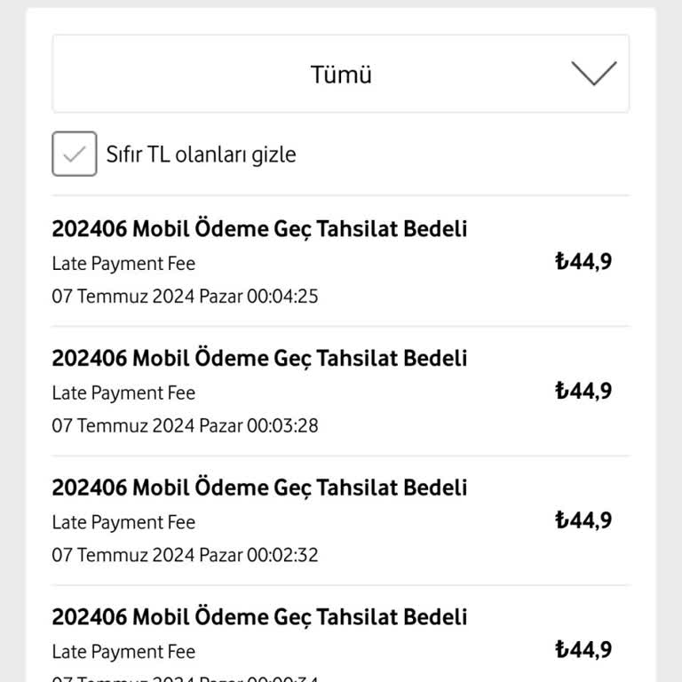 Vodafone'un Haksiz Yere Defalarca Ücret Kesmesi
