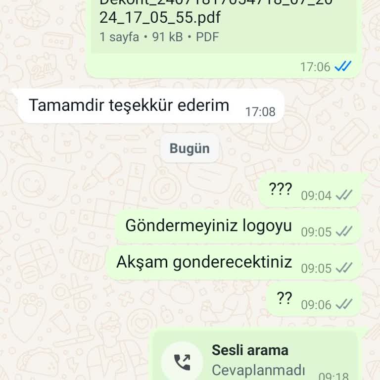 Sergiz Logo Logo Ücreti Sonrası İletişim Sorunu