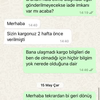 Sporestep Ürünüm Gelmedi Ve Kimseye Ulaşamıyorum.