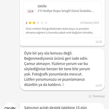 Trendyol Müşteriye Kötü Söz Hakaret İçerikli Mesajlar Atma