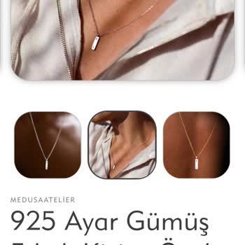 Medusa Atelier Ürün Görseli Aynı Değil