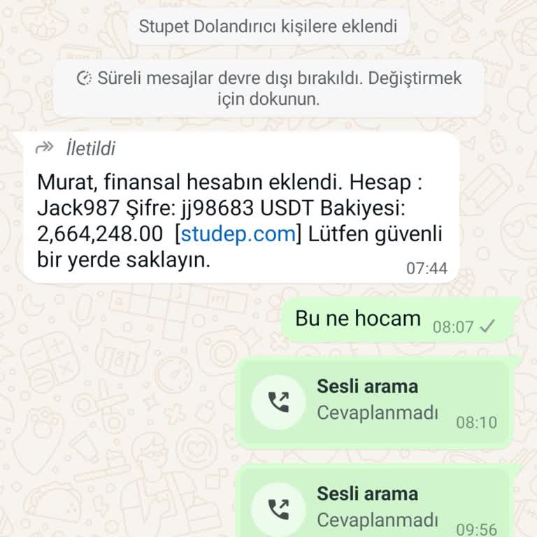 WhatsApp Yanlış Kişiye Gönderilen Hesap Bilgileri Ve Güvenlik Endişesi