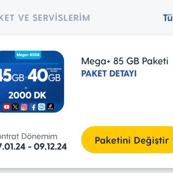 Turkcell'in 45 GB İnternetimi 8 Günde Bitirdiğimi İddia Etmesi