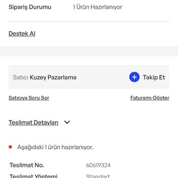 Zonguldak Kuzey Pazarlama Hayali Sipariş Kargo