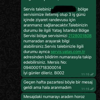 Yataş'ın Tüketici Hakem Heyeti Kararını Yerine Getirmemesi