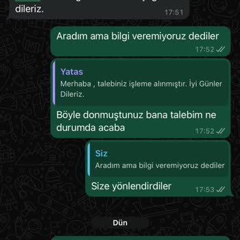 Yataş'ın Tüketici Hakem Heyeti Kararını Yerine Getirmemesi