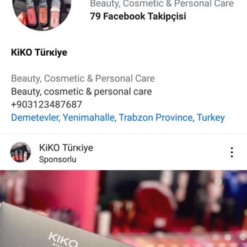 Kiko Milano Instagram'da Kiko Kampanyası Adlı Reklam