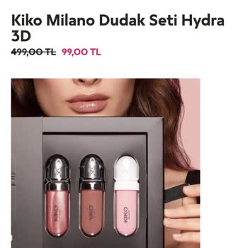 Kiko Milano Instagram'da Kiko Kampanyası Adlı Reklam