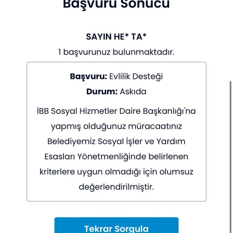 İBB - İstanbul Büyükşehir Belediyesi Sedep Evlilik Desteği Vermiyor