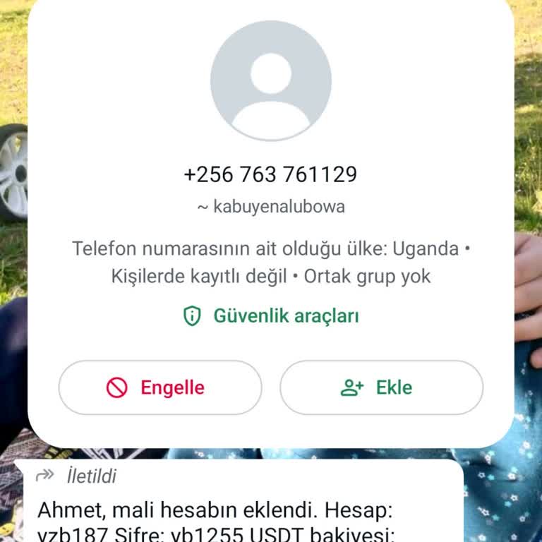 WhatsApp Tan Boş Mesaj