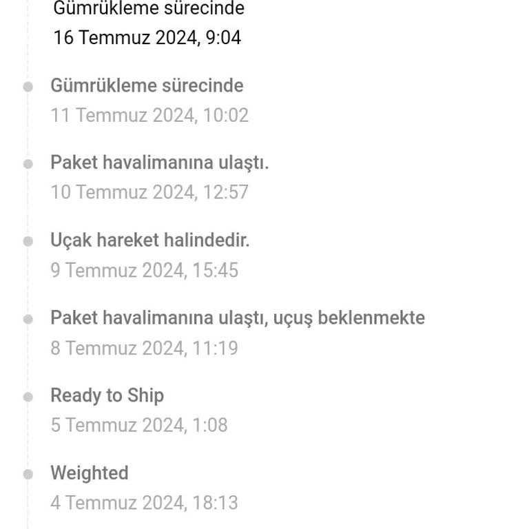 Temu Gümrük Beklemesi Şikayeti