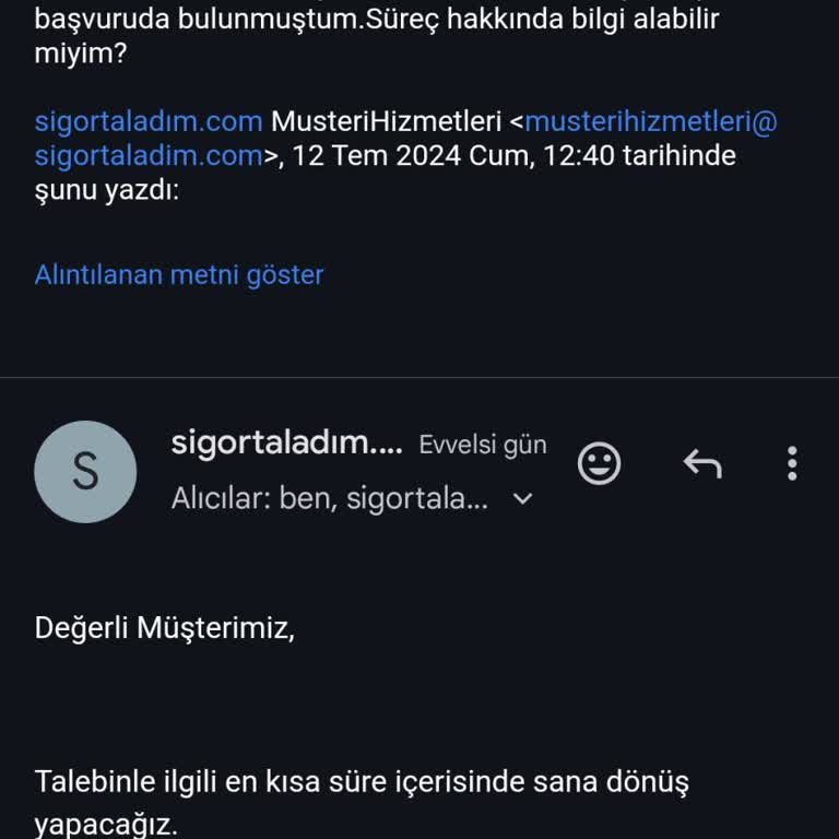 Sigortaladım.com + Hdi Sigorta Müşteri Hizmetleri