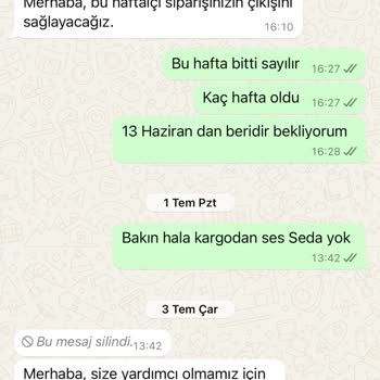 Aftorya 1 Aydır Ürünümü Göndermedi