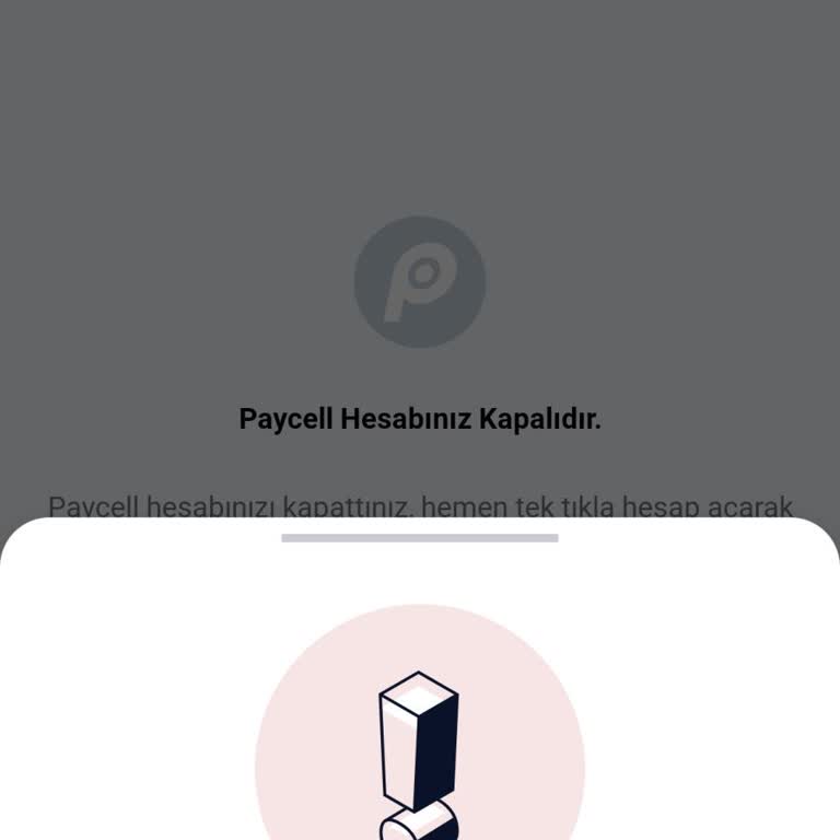Sebepsiz Paycell Hesabım Kapatıldı
