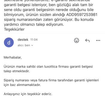 Adadünya Optik Sattığı Güneş Gözlüğünün Arkasında Durmuyor