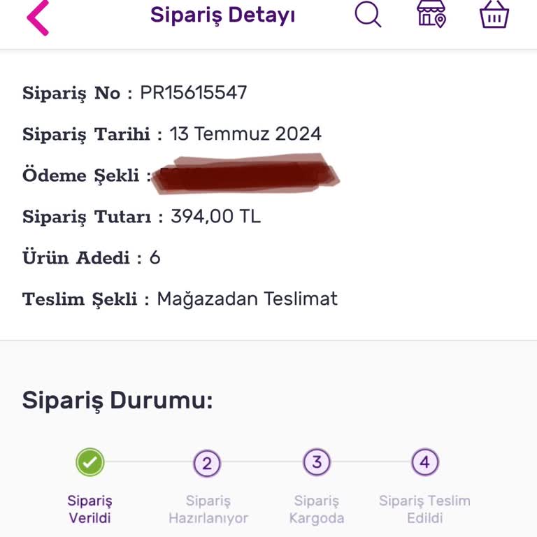 Gratis Online Siparişimi İptal Etmiyor!