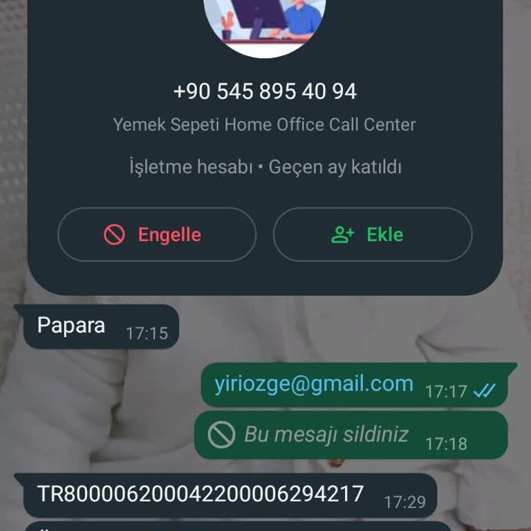 Yemeksepeti Papara Uygulaması İndirme Ve Tüm Bilgilerin Alınması
